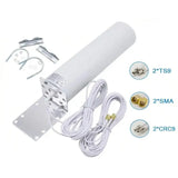 GW-12Dbi 2G 3G 4G LTE Omni Antenna 2.4Ghz Exterior Ceiling Antenna With 5M Cable (698-2700Mhz)(SMA Male)