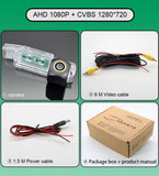 Golden-FishEye AHD 1080P 170° CVBS Reverse Parking Camera For Volkswagen CC Scirocco R / GTS Golf 7 Lamando Magotan B8 2008~2021