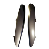 1Pair Car Side Fender Vent Trim 51767361417 51767361418 For BMW X6 F16 2015-2019 35I 35Ix 5Ix Air Duct Panel Decor Strip