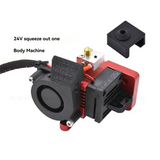 GW-Direct Drive Hotend Upgrade Kit One-Piece Direct Extrusion Kit With Turbo Fanhotend Assembly 24V For Ender-3