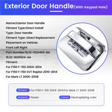 Exclusive Front Left Right Exterior Door Handle W/Keyhole/With Keypad Hole For Ford F150 2004-2014 9L3Z-1522405-BA 9L3Z-1626604-