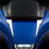 For Touring CVO Electra Street Glide Ultra 2023-2025 Motorcycle LED Front Fairing Turn Signal Light Black