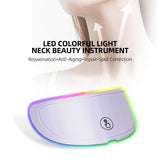 Neck LED Lift Mask Photon Anti-Wrinkle Skin Tightening Neck Home Beauty Device Neck Wrinkle Remover Skin Brighten Rejuvenation