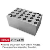 M-JSY-H Mini Thermostatic Dry Bath Incubator Portable Lab Heater with Heating Block for 0.2/0.5/1.5/2ml Tubes