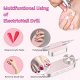 Daichong Professional Electric nail drill Lathace Manicure Cutter Machine floating Machine for nails Brushless Strong Rechargeable