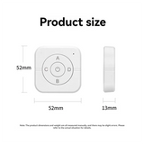 Circular Button 433Mhz Universal Button 5 Keys Mini Wireless Control Switch System Wall Paste