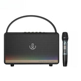 XDOBO Mirage 130w Hifi Heavy Bass Speaker 15 Inch Wireless Bt5.3 Ipx5 Waterproof Speaker With 2pcs Wireless Microphone
