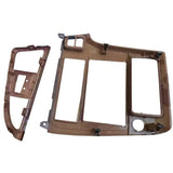 For Nissan Pathfinder Infiniti Qx4 2001-2004 Dashboard Air Outlet Cover Air Conditioning Panel Cover- Dark Wood Design Color