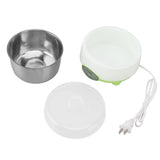 Compact Stainless Steel Yogurt Maker Machine Green 15W Easy to Use DIY Kitchen Appliance for Homemade Yogurt