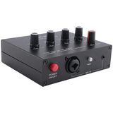 GW-MIC-60 3-Band Equalizer Balanced Mic Preamp Microphone Preamplifier With DC Cable And 6.5Mm Cable Easy Install Easy To Use