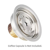 Coffee Capsule Adapter For Nespresso Vertuo Machines Stainless Steel Coffee Pod Adapter For Vertuo /Vertuo Next /Delonghi ENV135