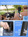 1000m Remote Dog Training Collar System Electric Shock Collar for 3 Training Modes Dogs, Waterproof Rechargeble Security Lock
