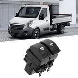 8200060045 Double Power Window Switch Button Front Right Passenger Side for Renault Clio II Megane MK2 Vauxhall Opel Vivaro