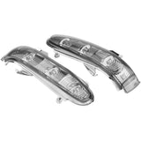 1 Pair Rear View Side Mirror Lamp Indicators Turn Signal Light For Mercedes Benz S/CL Class W220 W215 1999-2003 Smoke