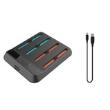 GW-For Switch2 Left And Right Controller Charging Stand NS2 Controller 4-In-1 Charging Stand With Indicator Light