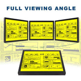 15inch 1024x768 Industrial LCD Monitor VGA DVI Input Port Black Metal Case