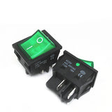 (2Pcs) Welding Machine High Current Ship Switch 40A High Power Rocker Switch KCD4 With Light 4 Pin 2 Gears 25*31mm
