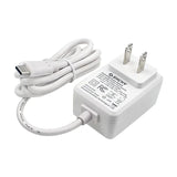 Raspberry Pi 5 USB-C Power Adapter - 27W 5.1V/5A PD Charger with 1.2M Cable (US/EU/UK Plug)