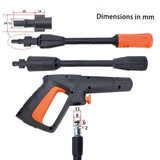 Enhanced Pressure Washer Accessories-Spray Gun Kit For AR Blue Clean Black Decker Michelin