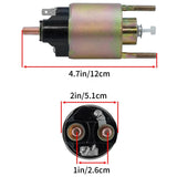 12181-63080 31220-51A10 31220-52A20 Starter Solenoid For Kubota Tractor Mower D905 D1005 D1105 WG972 Engine 12V