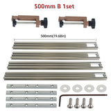 Engraving Guide Rail Bracket Routing Jig Frame System Adjustable Frame Rectangles and Squares Trimming Machine Milling Groove