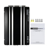 12V 4 Channel Car Amplifier 4*60W Automotive Audio Stereo Amp Power Amplifier for Car Audio System Modification Upgrade