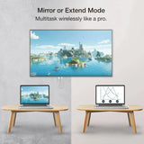 USB C to HDMI-compatible Wireless Transmitter & Receiver 30m 1080P Extender Streaming Video from Phone/Laptop to Projector/HDTV