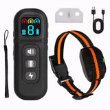 Remote 1900ft Waterproof Dog Training Collar Rechargeable Vibrating Shock LCD Display