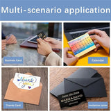 E-Easy To Use-Sublimation Business Card Blanks Metal Bulk Aluminum Double Sides Name Cards Sublimation Blanks