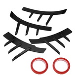 Car Front Rear Wheel Eyebrows Trim Stickers Fender Spoiler Trims For BMW 2 Series G42 MP 2021-2024 Car Accessories