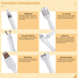 7 In 1 H2O2 Water Oxygen Jet Peel Hydro Beauty Skin Cleansing Hydrofacial Machine Facial Machine Water Aqua Peeling