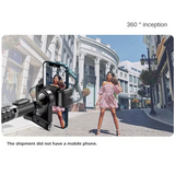 GW-Balance Steady Shooting Wireless Selfie Stick Tripod Foldable Stand With Microphone For Gopro Action Cameras Smartphones