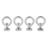 4PCS T Track Mount Tie Down Anchor M8 Sturdy Stainless Steel T Slot Bolt Tie Down Rings for Holding Bungee Cord Rope Hooks