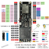 LILYGO SIM7600G-H R2 ESP32 4G LTE Cat4 Beidou GPS Dual Band Positioning Module
