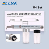 T lab Aluminum Oxide Microblaster with Water Spray Interface Microetcher Sandblasting Alumina Gun Air Abrasion Polisher Tools