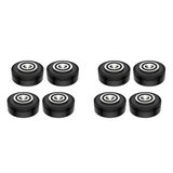 8Pcs 50X22mm Hi-End Speaker Feet Aluminum Alloy Amplifier Stand DISCS Turntable CD Player Computer Machine Base