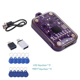 B27B RFID Smart Card Reader 125Khz Badge Copier 13.56Mhz Nfc Decoder Duplicator Ic Id Chip Tag Clone Ntag213 215 Key Writer