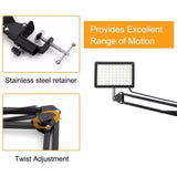 2025 LED Photography Selfie Lights Conference Lighting Photo Studio Lamp With Scissor Arm Stand For YouTube Zoom Live Streaming