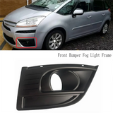 For Citroen C4 Grand Picasso Front Bumper Fog Light Frame Foglight Bezel Lid Hood Trim 7414SJ