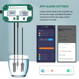 Tuya Smart  Wifi Online Water Quality Detector 6 In1 Multifunction PH Meter With Data Logger Function  for Hydroponics