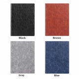 PU Leather A4 File Folder Clipboard With Card Holder Magnetic Buckle Business Meeting Contract Clamp Pen Insert File Organizer