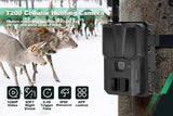 Willfine T200 AI-Powered 4G 2K Cloud Storage Wildlife Trail Camera Photo Traps with 940nm No Glow LEDS App Control for Hunting
