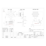 GW-4K HD 8Mp IMX415 30FPS FPC Camera Module With Wide Angle