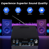 AK55 Audio Amplifier 2.0 Channel HIFI Digital Bluetooth Amplifier USB Digital Amplifier US PLUG