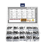 450pcs M2 M2.5 M3 Laptop Computer Screws Kit Set for SSD IBM HP Dell Lenovo Sony Toshiba Gateway Acer Hard Drive SATA, (15-Size)