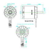Scooter Motor N5065 Electric Motor Surfboard Motor Power Tool High Power Model Brushless Motor