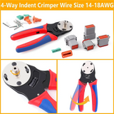 676Pcs Dt Deutsch Connector Kit - 2 3 4 6 8 12 Pin Connectors, Crimping Tool, Removal Tool, Car Electrical Connector