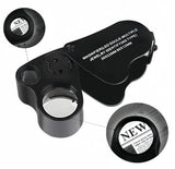 30X 60X Foldable Jewelry Loupe Magnifier with Light Pocket Magnifier for Coins Product Category Fabrication Services