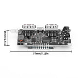 Dual USB 5V 1A 2.1A Mobile Power Bank Module 18650 Battery Charger PCB Power Module Circuit Protection DIY Accessories