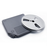 7In Empty Takeup Reel With Empty Take Up Reels Storage Box Portable Full Protection Open Reel Recording Tape Box Case